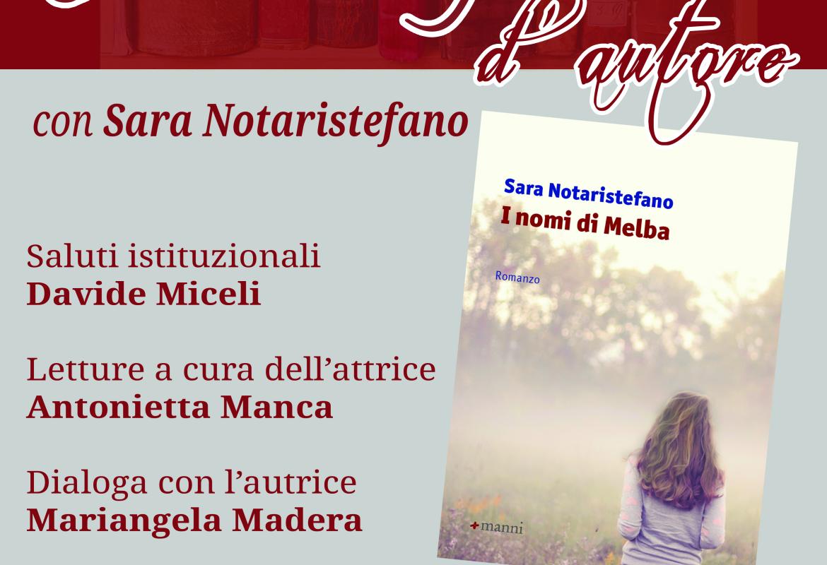 "I nomi di Melba", il romanzo di Sara Notaristefano