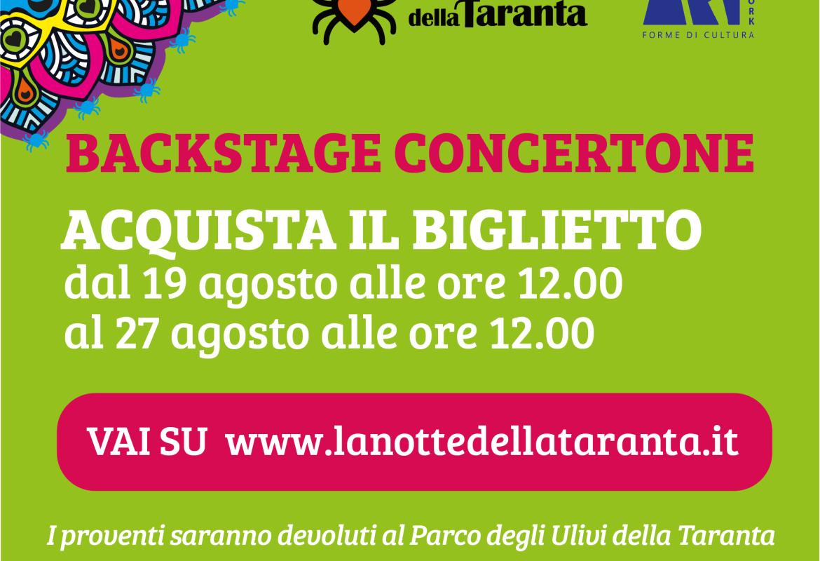 In vendita i biglietti per l'accesso al backstage del Concertone
