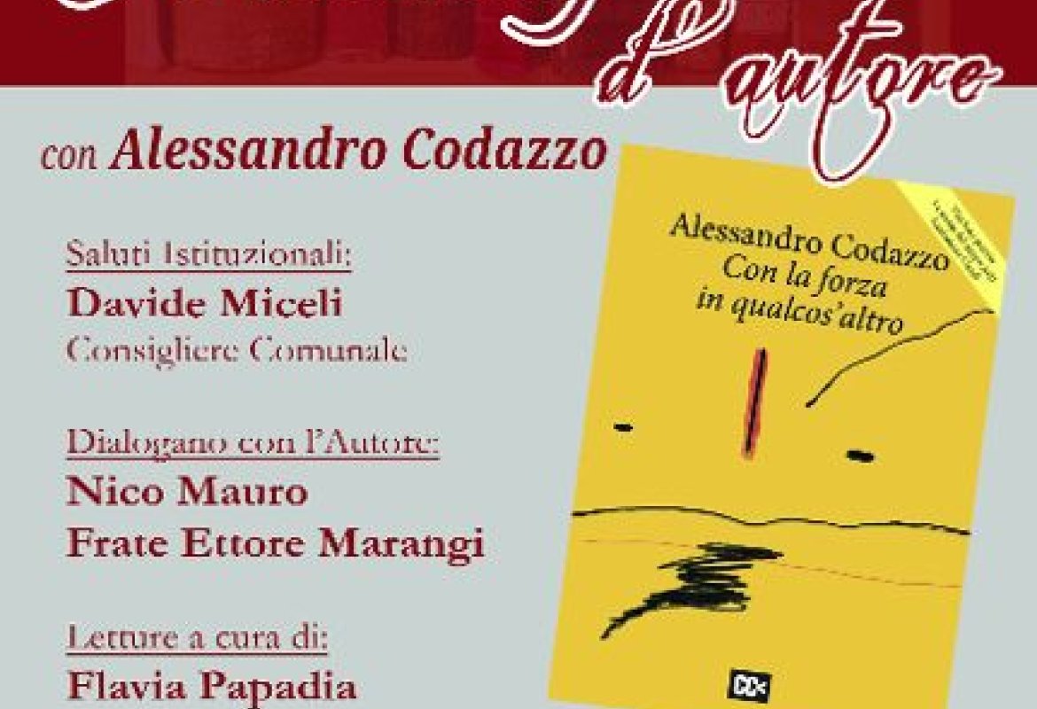 “Con la forza in qualcos’altro” 