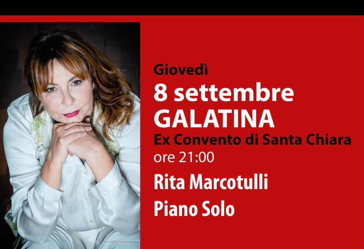 I Concerti del Chiostro aprono a Galatina con la pianista Rita Marcotulli 