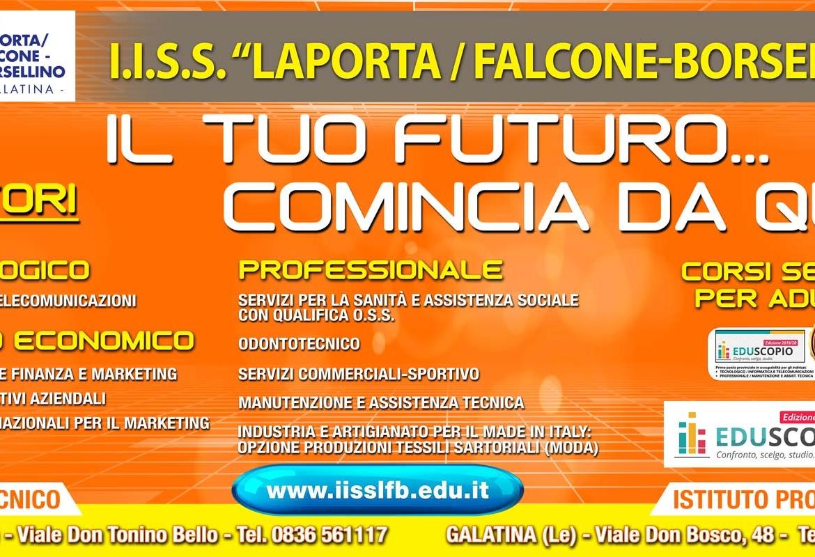 Al Laporta/ Falcone e Borsellino di Galatina arriva la settimana corta