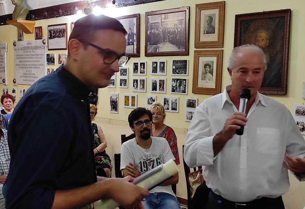 I sei nuovi soci della Società Operaia di Galatina