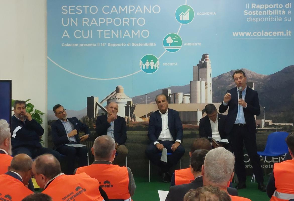 Presentato il XV Rapporto di Sostenibilità Colacem