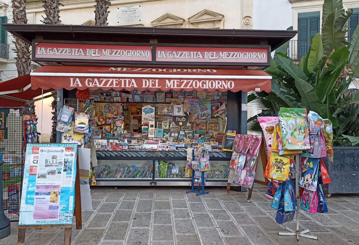 Il certificato anagrafico? A Galatina lo chiedo in edicola