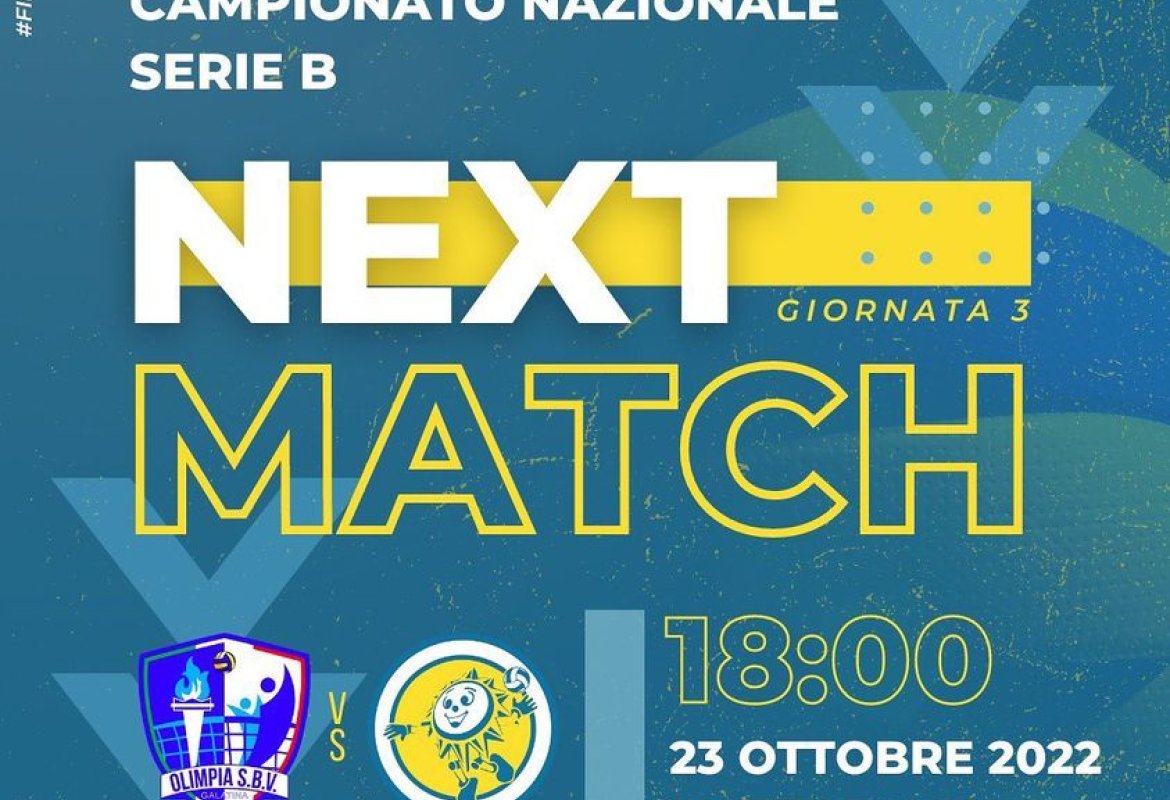 L'Olimpia Sbv di Galatina affronta il Meta volley di Sorrento