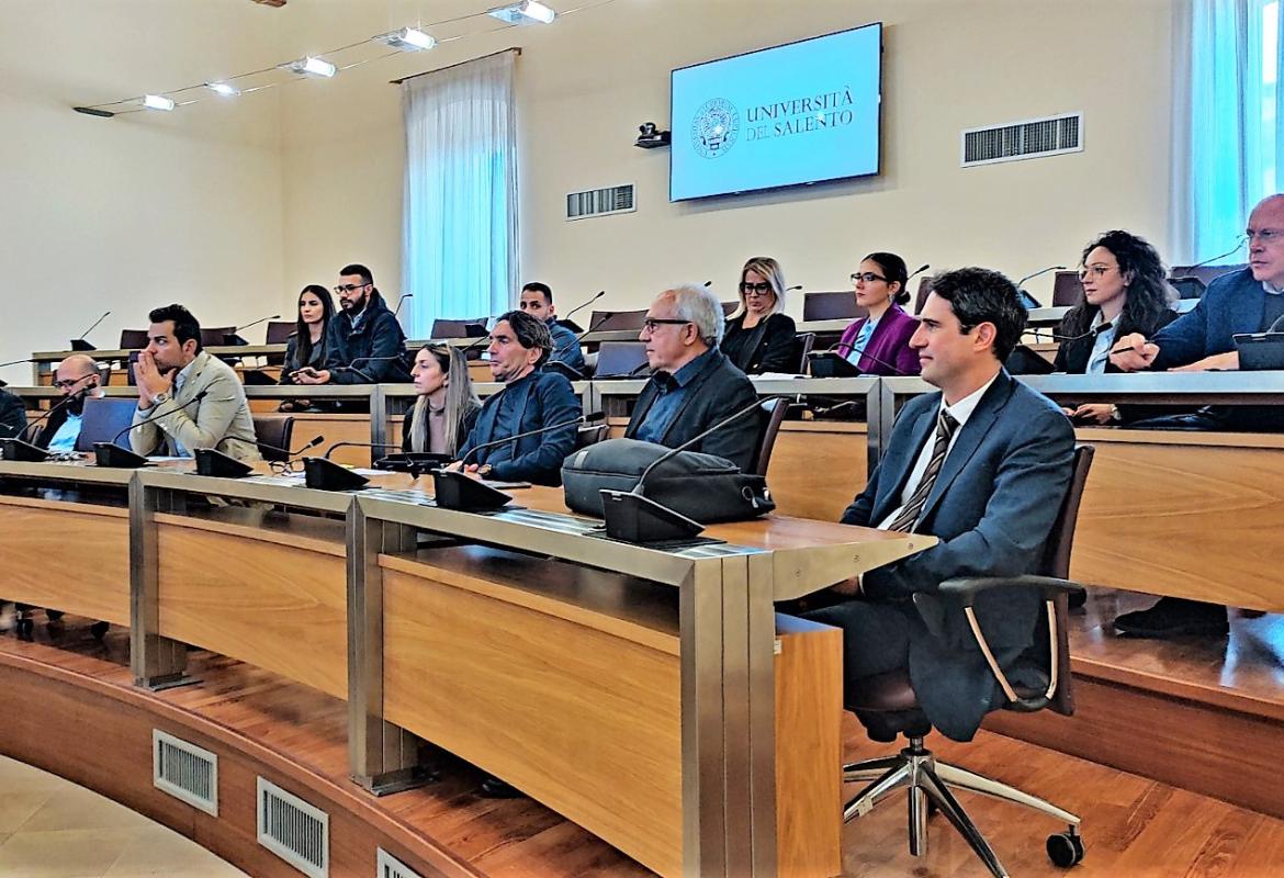 Accordo quadro fra Unisalento e Rete Antenna PON. Presenti per Galatina Camilla Palombini e Ugo Lisi