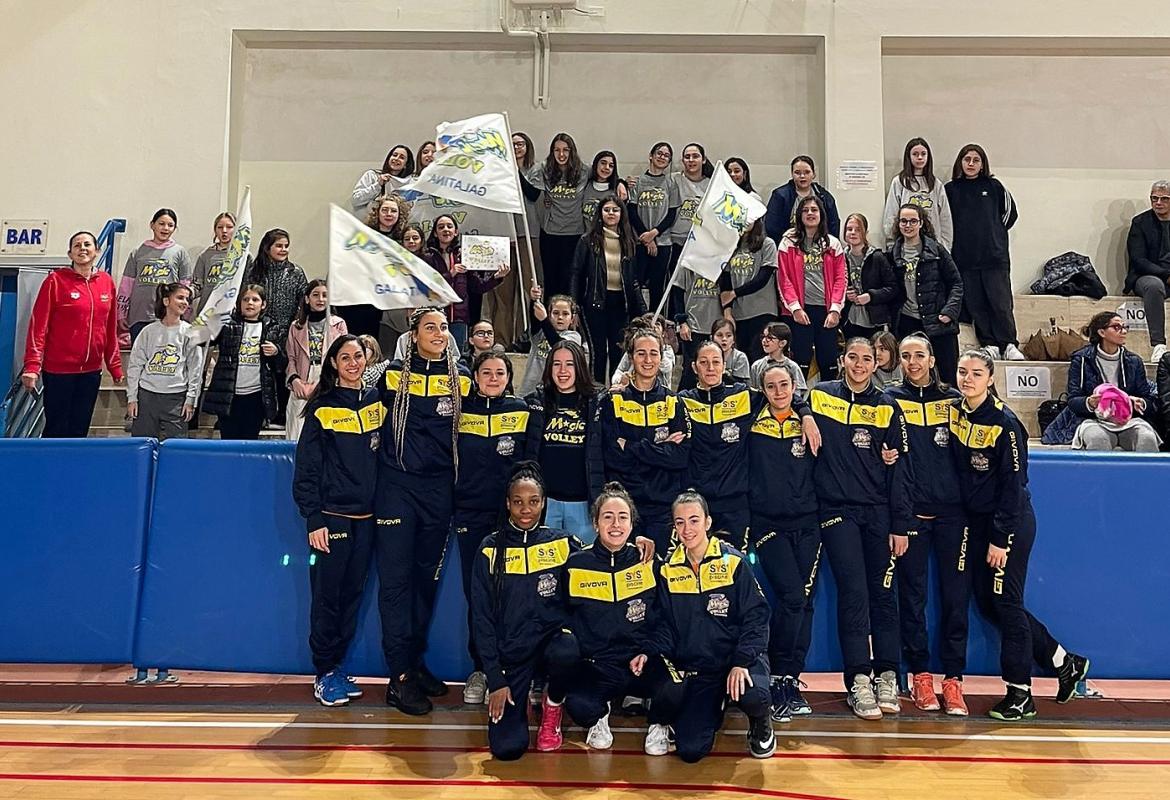 Magic Volley prima in classifica nel campionato regionale di serie D femminile