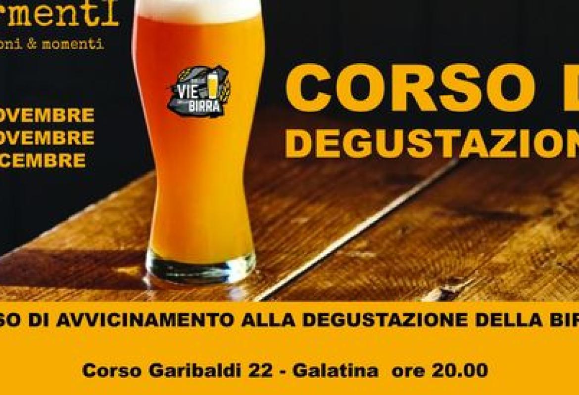 "Le infinite storie dentro al bicchiere: approcci di gusto alla birra artigianale", un corso a Galatina