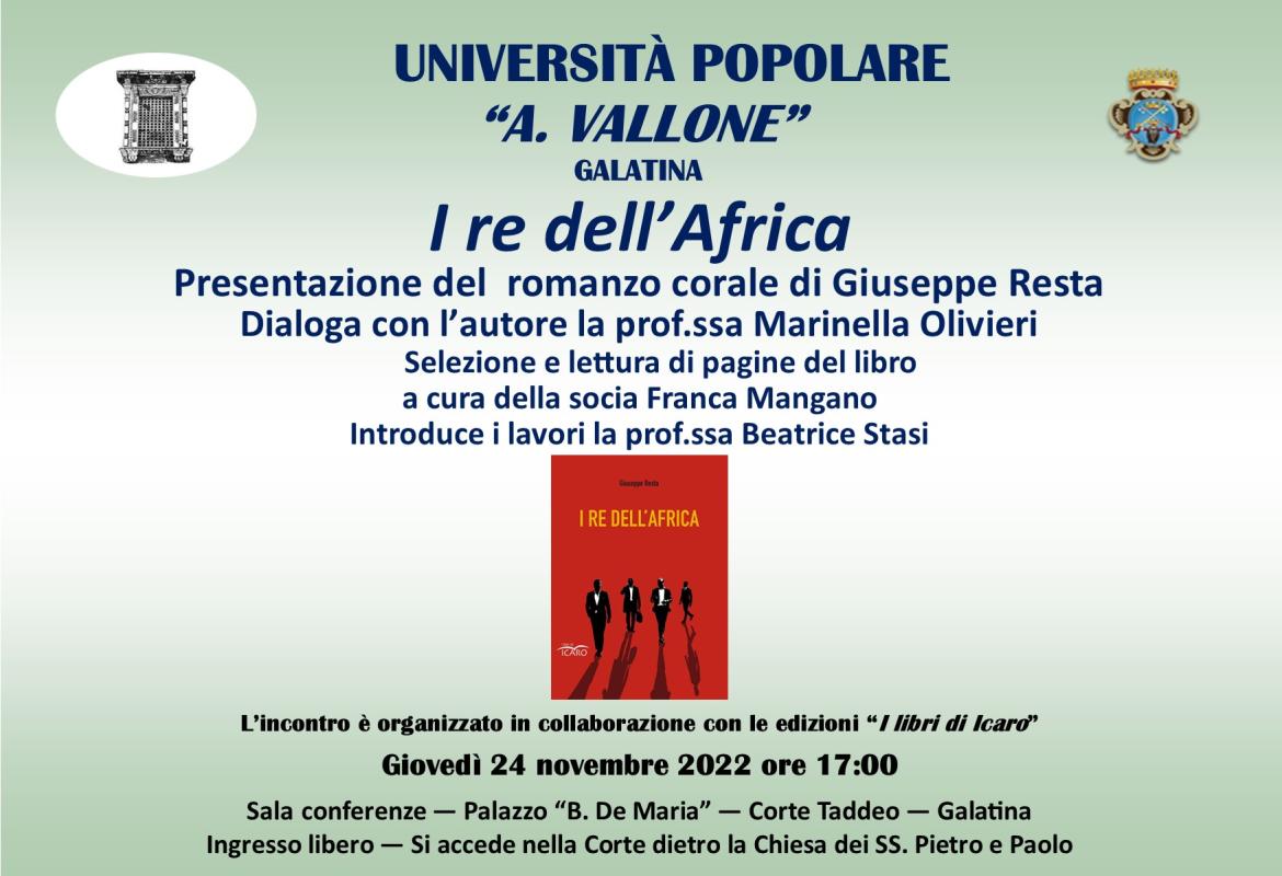 “I re dell’Africa”