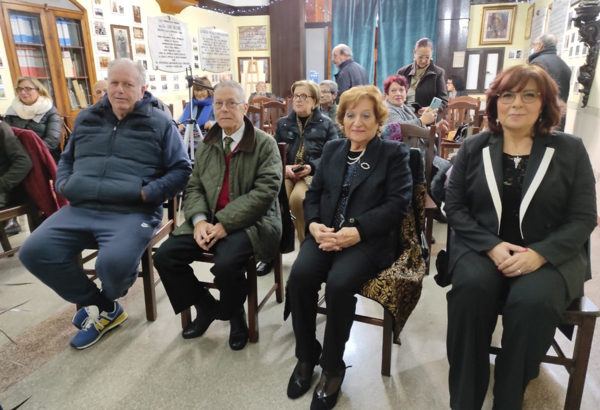 I quattro nuovi soci nella Società Operaia di Galatina