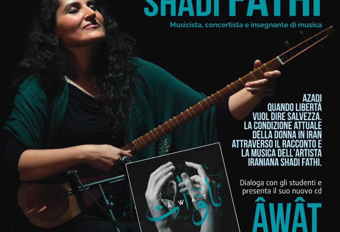 L’artista iraniana Shadi Fathi al da Vinci di Maglie