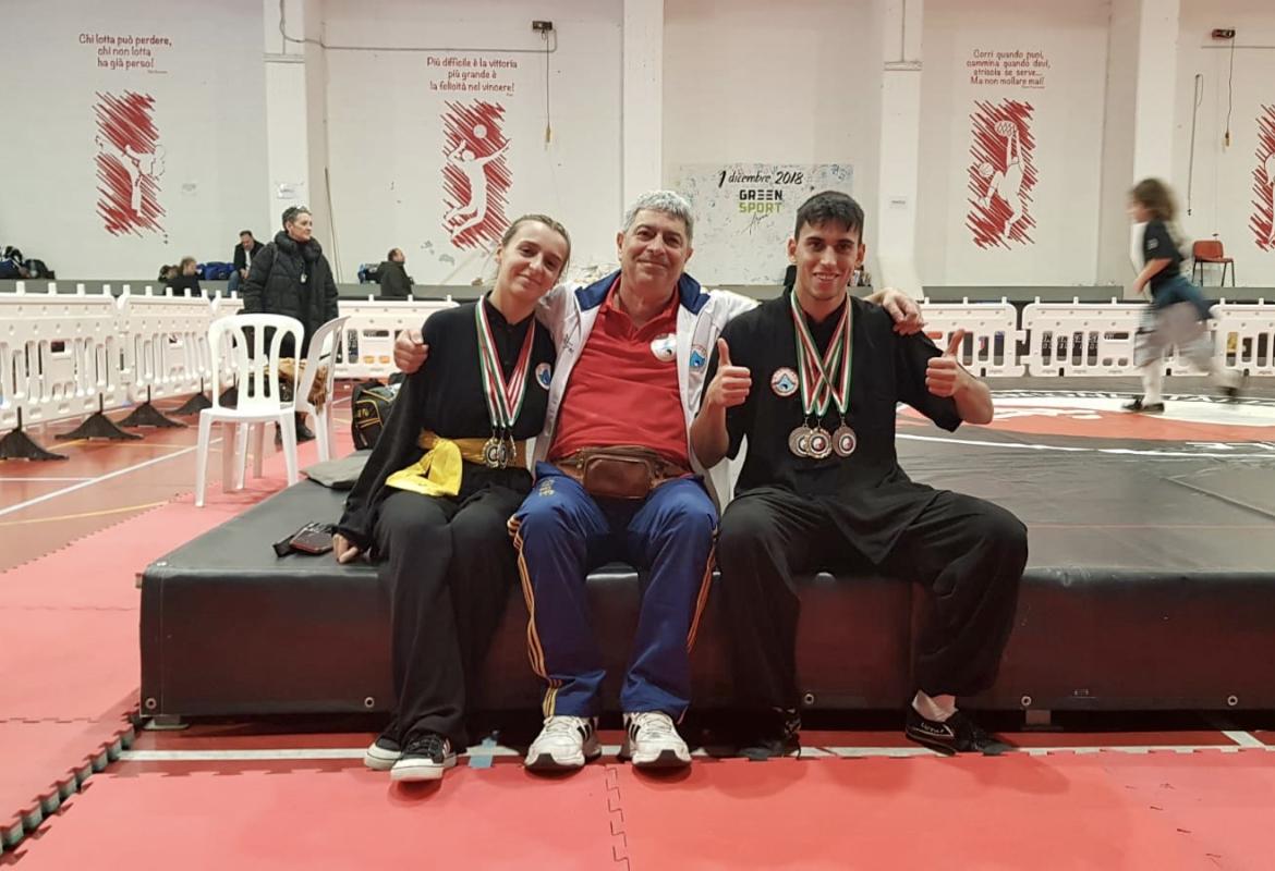 Il galatinese Andrea Congedo si impone nel campionato Nazionale di Kung Fu