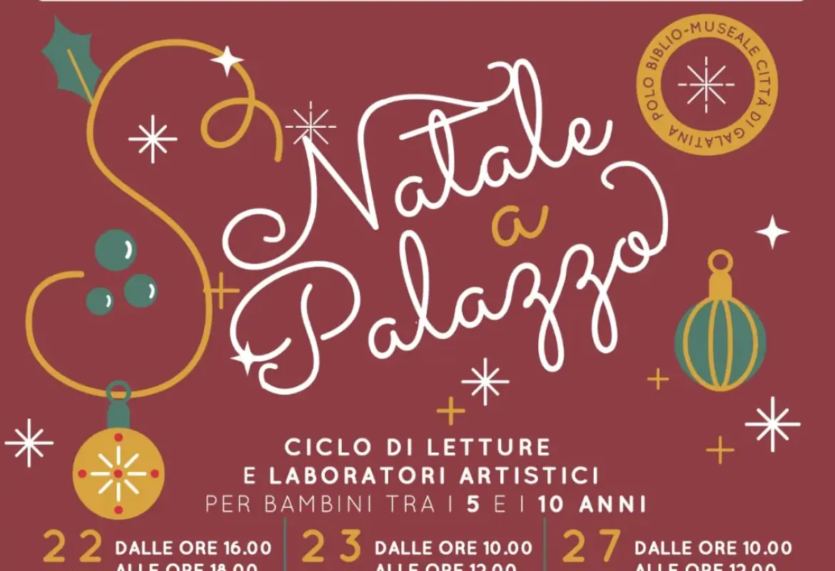 Per i più piccoli la magia del Natale al Museo Cavoti di Galatina