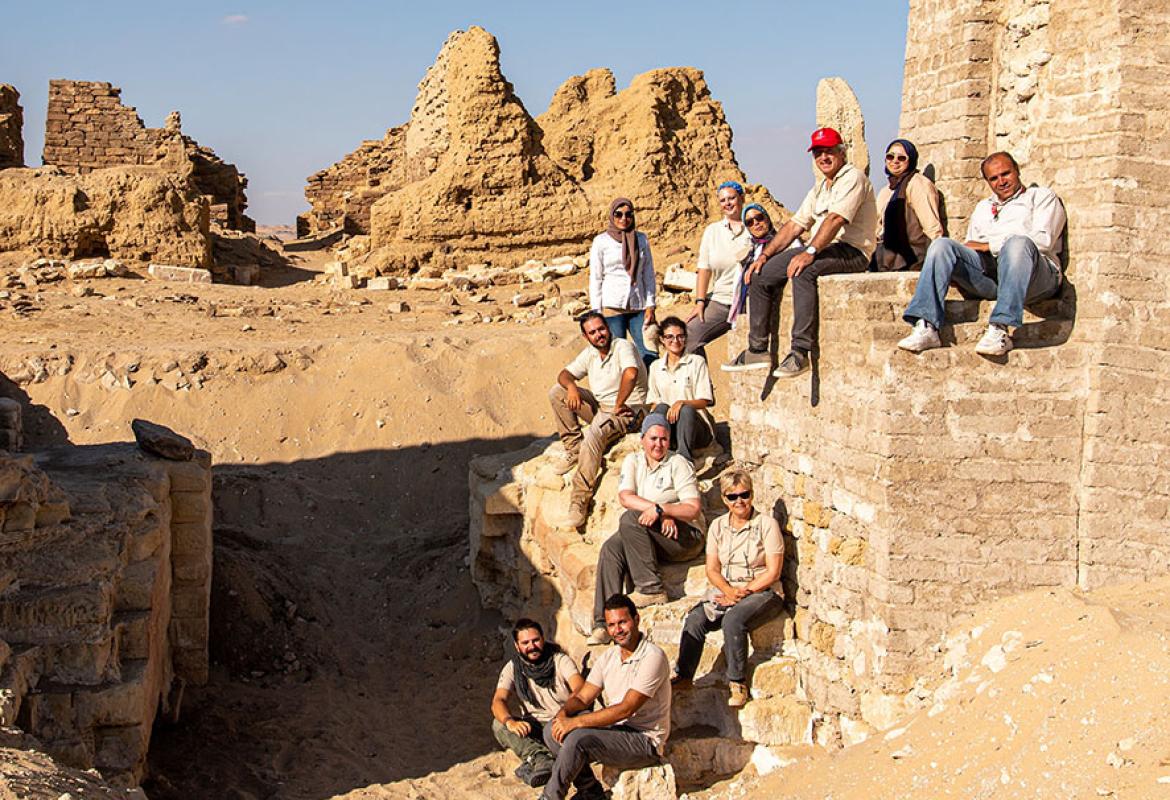 Gli archeologi di Unisalento in Egitto