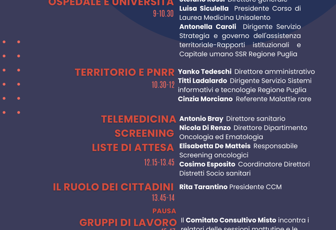 Conferenza dei Servizi di ASL Lecce