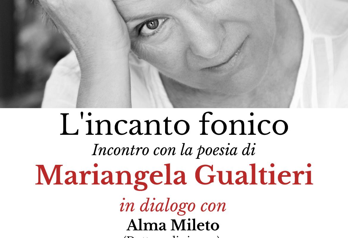 Mariangela Gualtieri alla Cantina Fiorentino di Galatina
