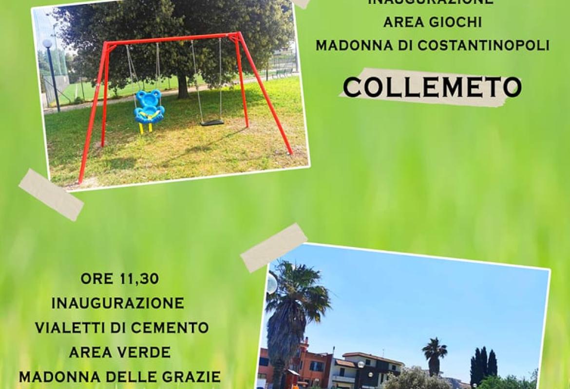 Inaugurazioni a Collemeto e Noha