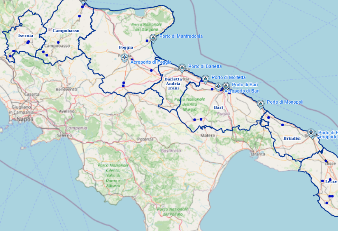 La zona industriale di Galatina sulla piattaforma digitale della Zes Adriatica Puglia-Molise