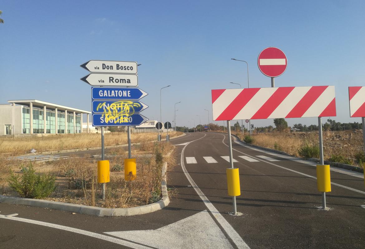 Cerimonia di apertura della Circonvallazione Sud Ovest di Galatina