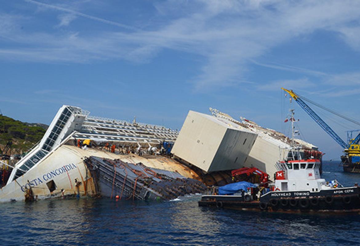 Il 16 il raddrizzamento della 'Concordia', fondamentali le previsioni meteo