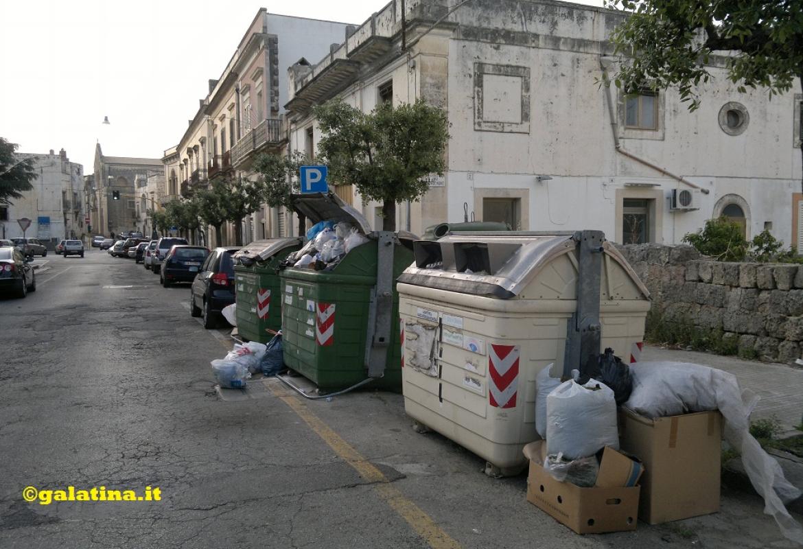 &quot;Dal 10 ottobre a Galatina spariranno i cassonetti&quot;