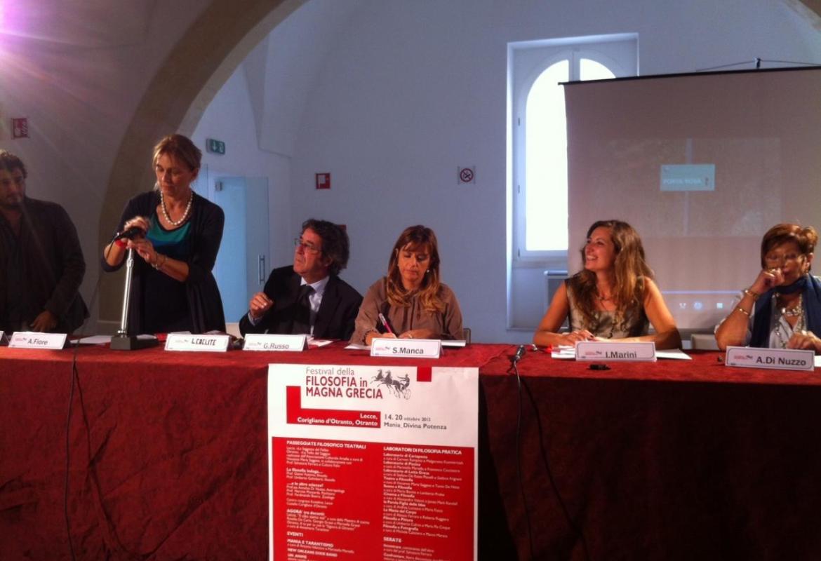  Il Festival della Filosofia in Magna Grecia nel Salento
