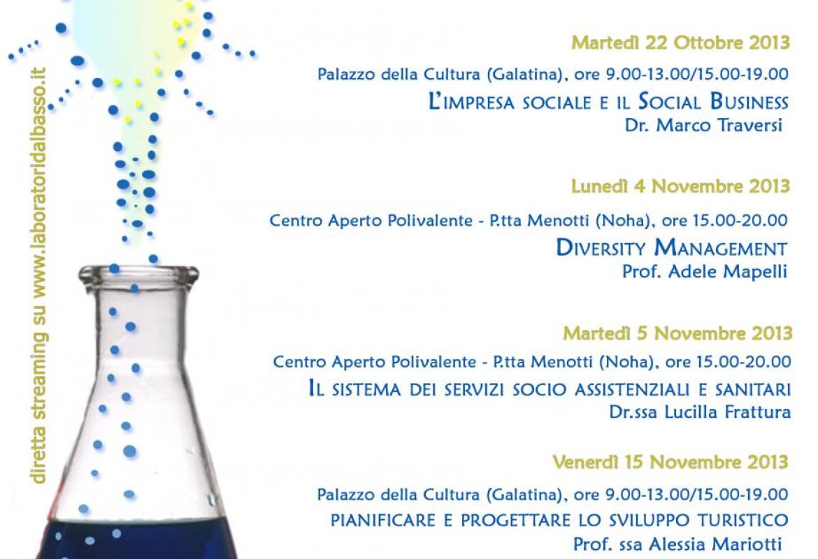 Cinque incontri per guidare alla creazione di nuove Imprese Sociali
