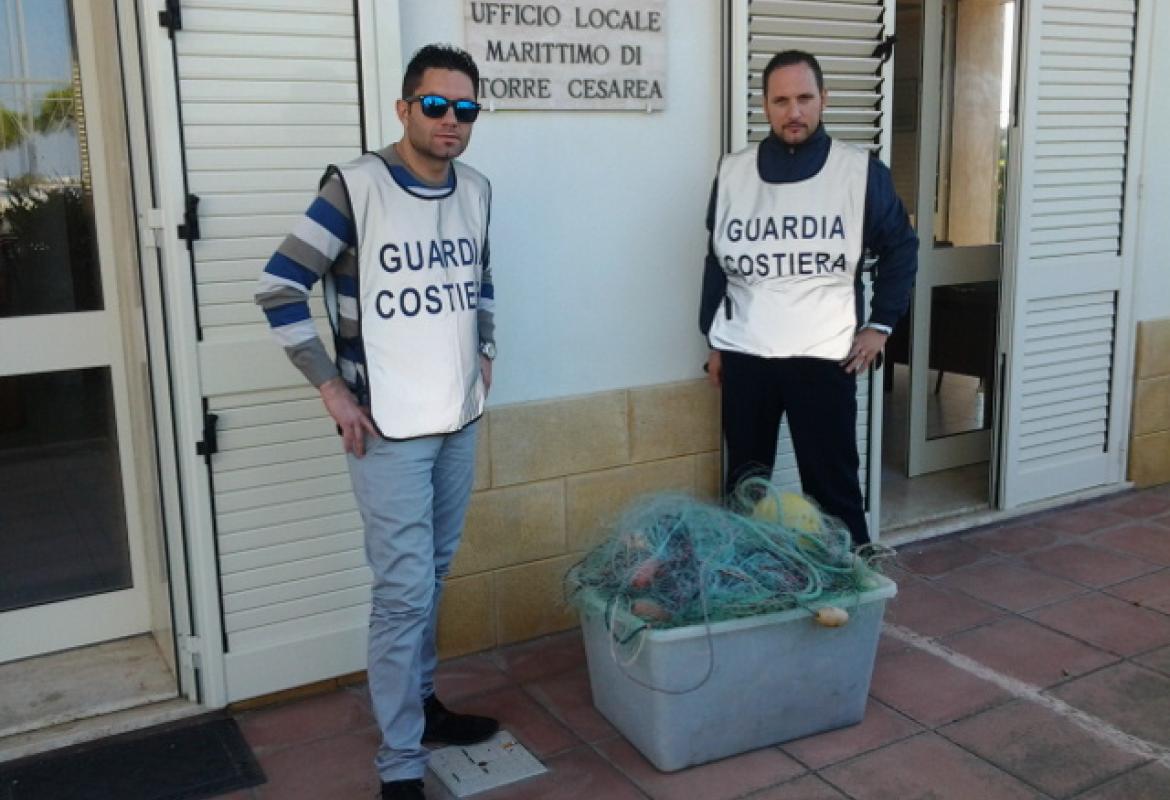Multati due pescatori dilettanti e un noto ristorante di Santa Cesarea Terme