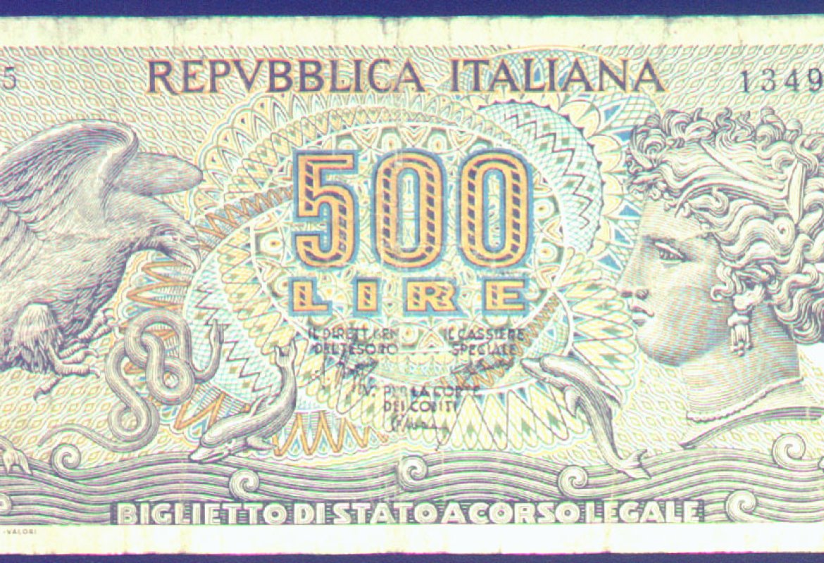 Le cinquecento lire di carta e il rapimento di Aldo Moro