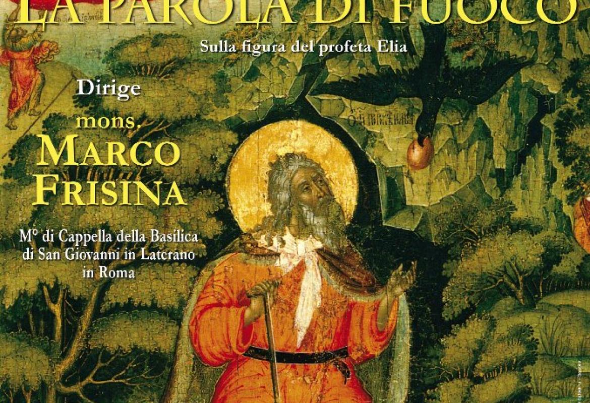 'Elia -la parola di fuoco'. Il 27 l'oratoriodell'Octava Dies