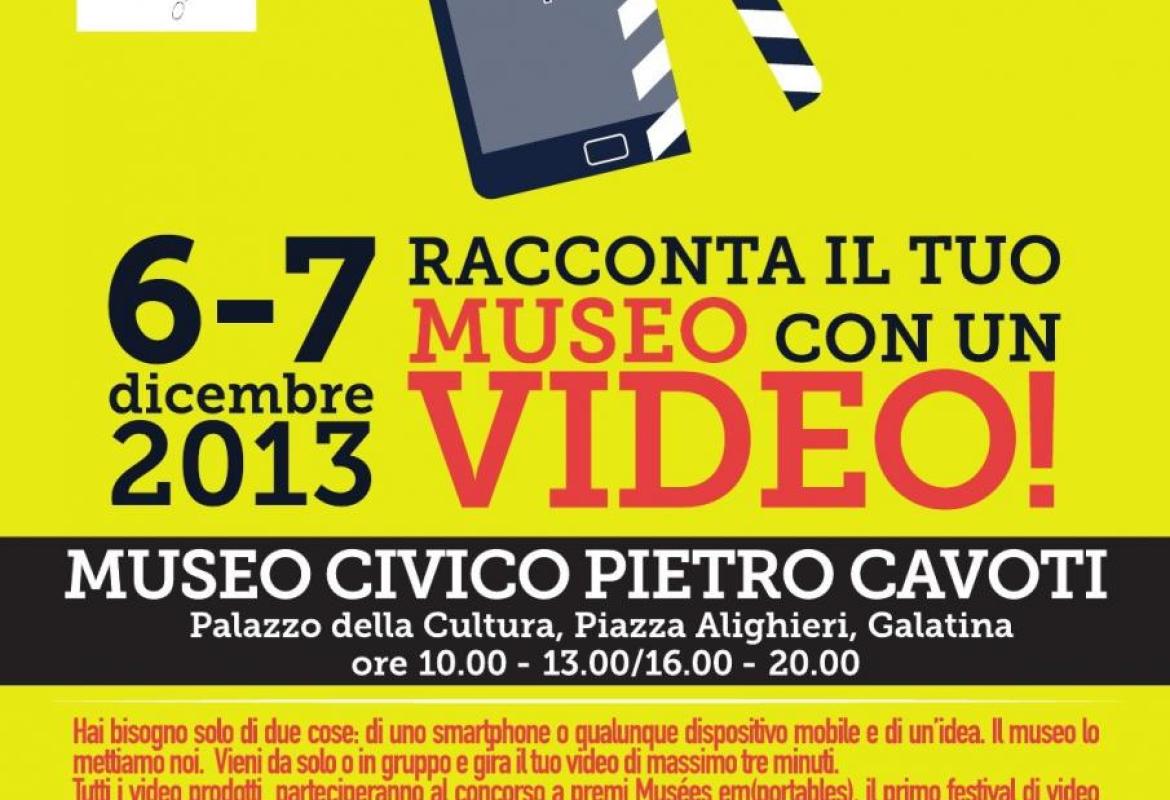 'MuseoWebLab', fai un video con il tuo telefonino e partecipa al concorso