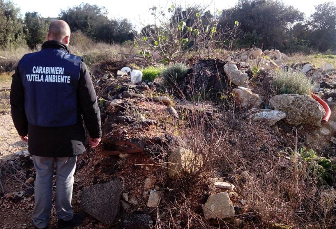 Sequestrato dai carabinieri del Noe un terreno a Maglie