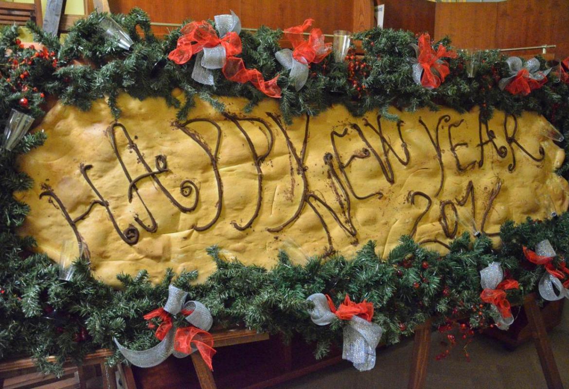 Buon anno a tutti con il pane!