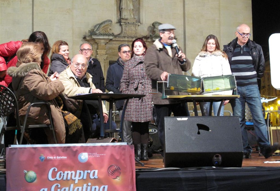 Ecco i vincitori dei premi messi in palio dall'Unione Commercianti di Galatina