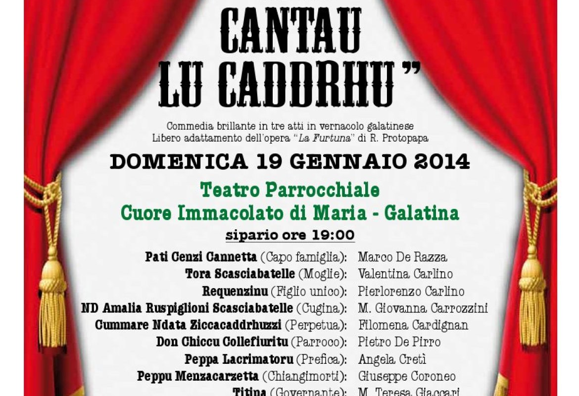  “... ni Cantau lu caddrHu”