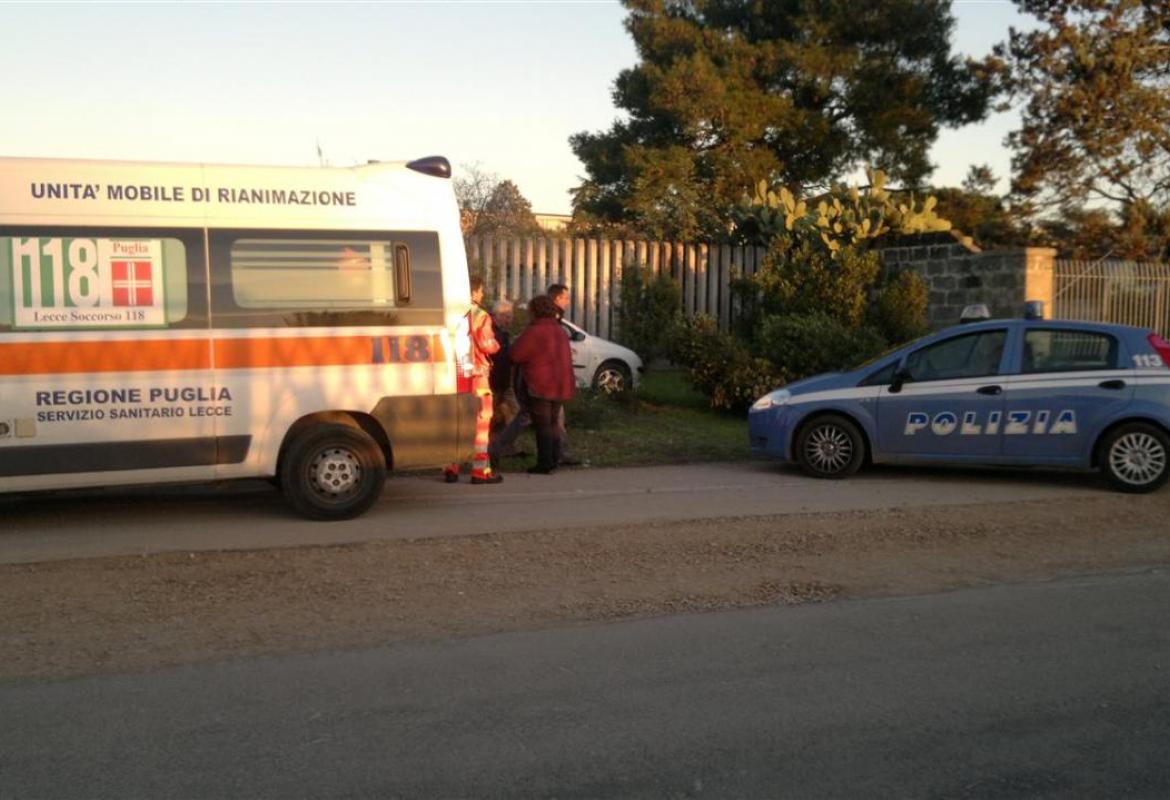 Di nuovo un'auto si capovolge sulla Galatina-Lecce dissestata. Quasi indenne il guidatore
