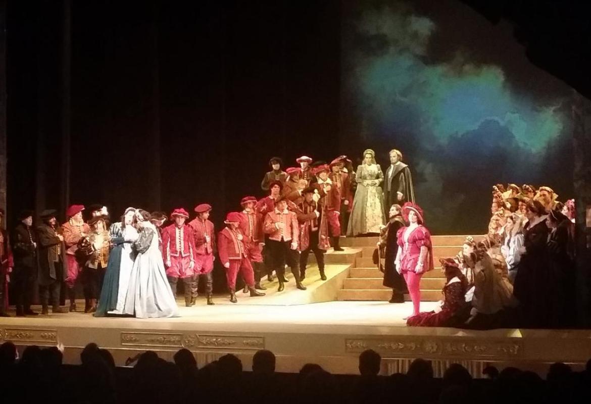 La prima del  'Don Carlo' al Politeama