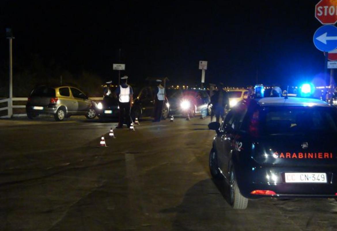Strage di patenti e denunce nella nottata dell'8 marzo