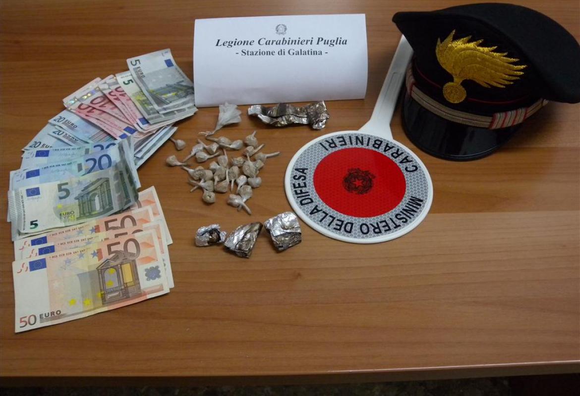 Arrestato galatinese presunto spacciatore di eroina