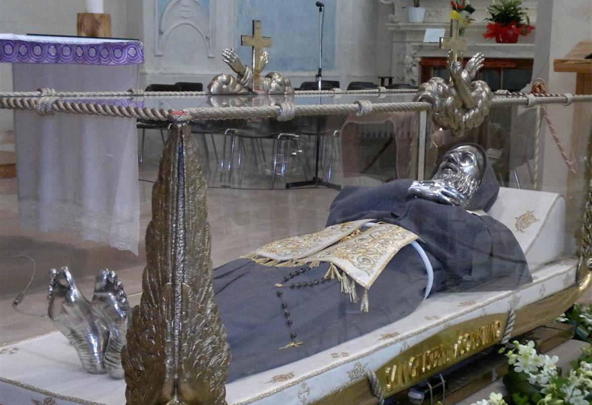 Le ceneri di San Giuseppe donate alla città di Copertino