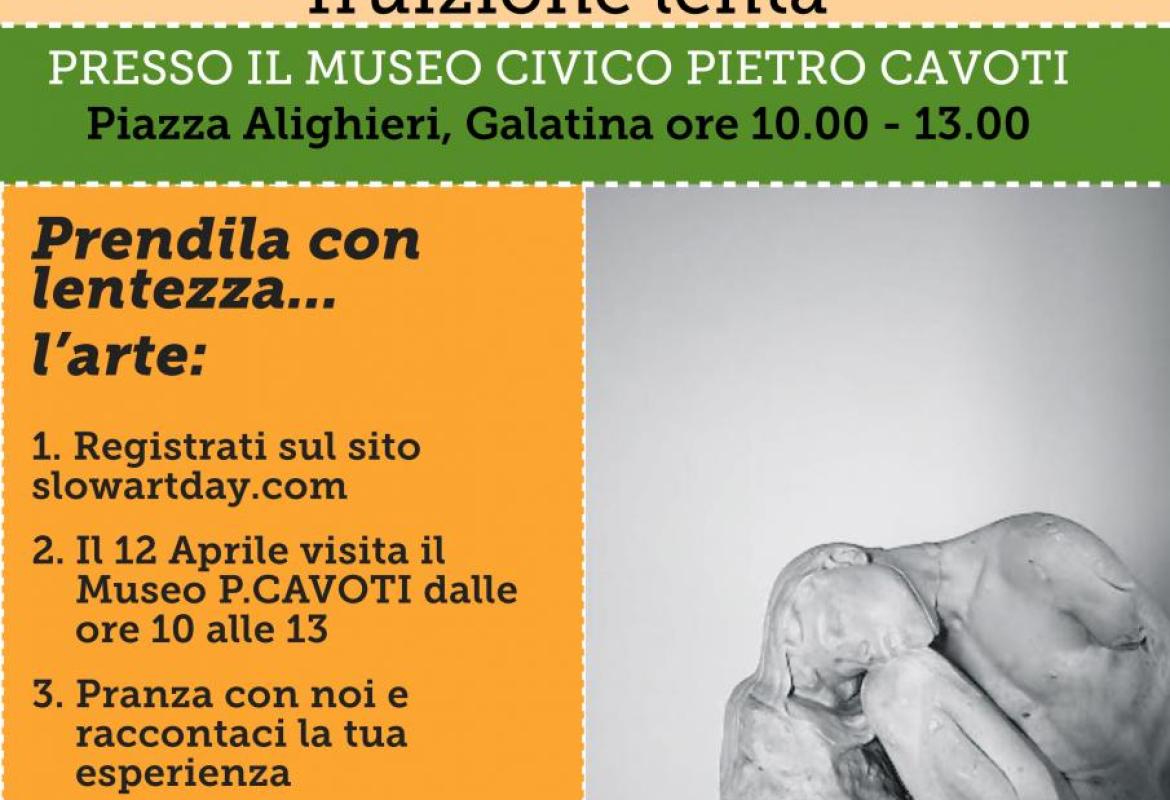 Sabato, per la 'giornata internazionale della fruizione lenta' il 'Cavoti' ti attende