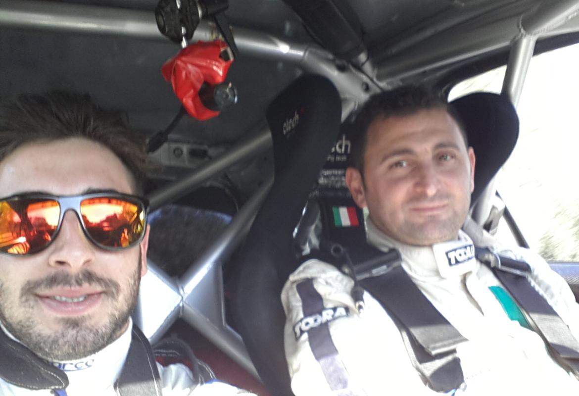 Giovane galatinese nell'elite del Rally salentino