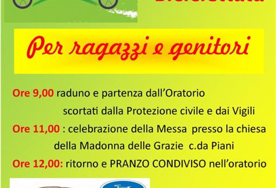 Su due ruote per stare insieme