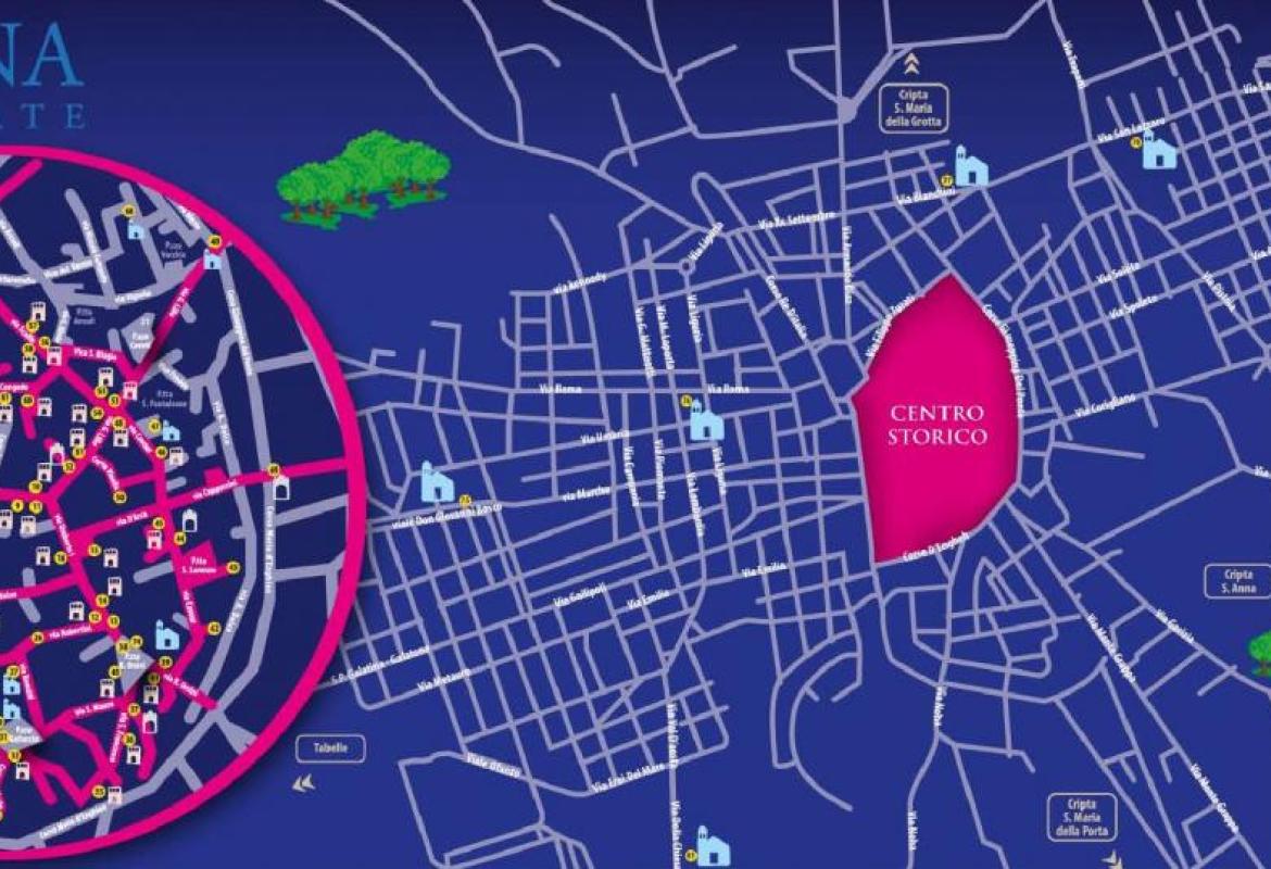 Settemila cartine di Galatina distribuite in alberghi e B&amp;B 
