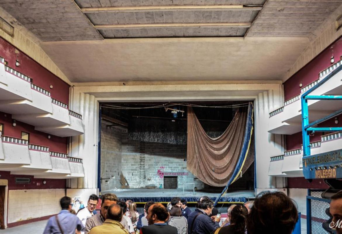 L'emozione di entrare nel Cavallino Bianco