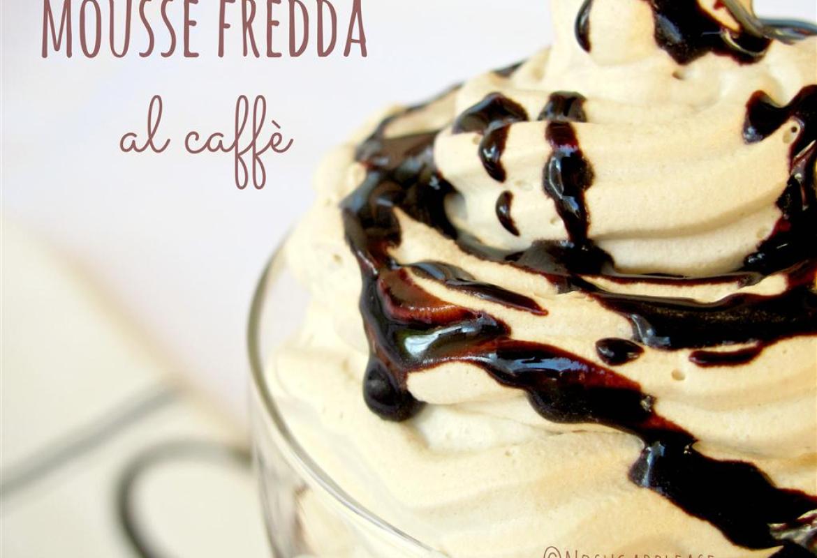 Mousse fredda al caffè senza zucchero