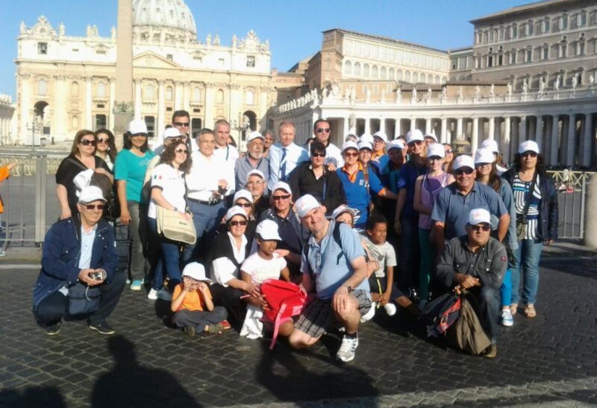 Il CSI di Terra d’Otranto all'incontro con il Papa