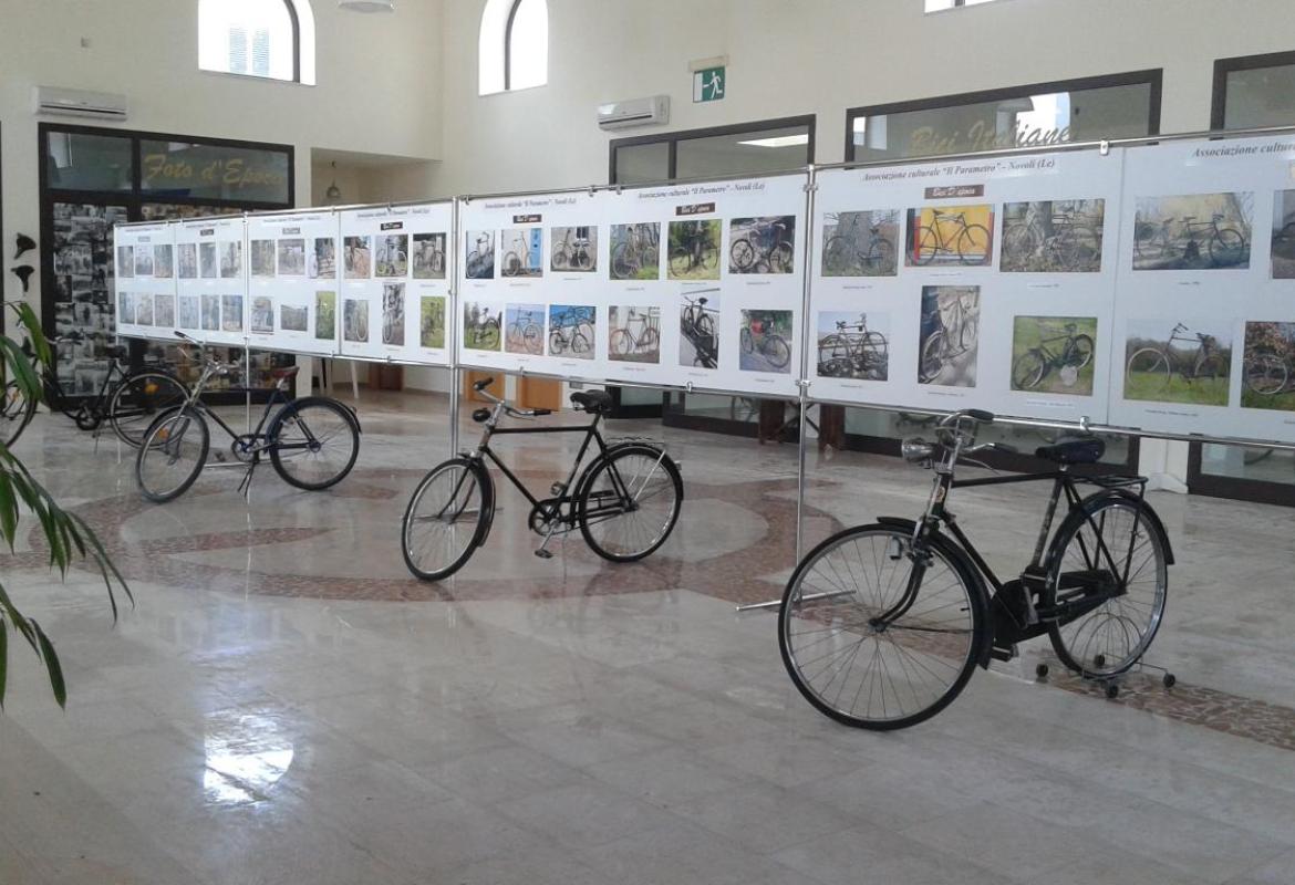 Biciclette d'epoca a Novoli, si apre oggi la mostra