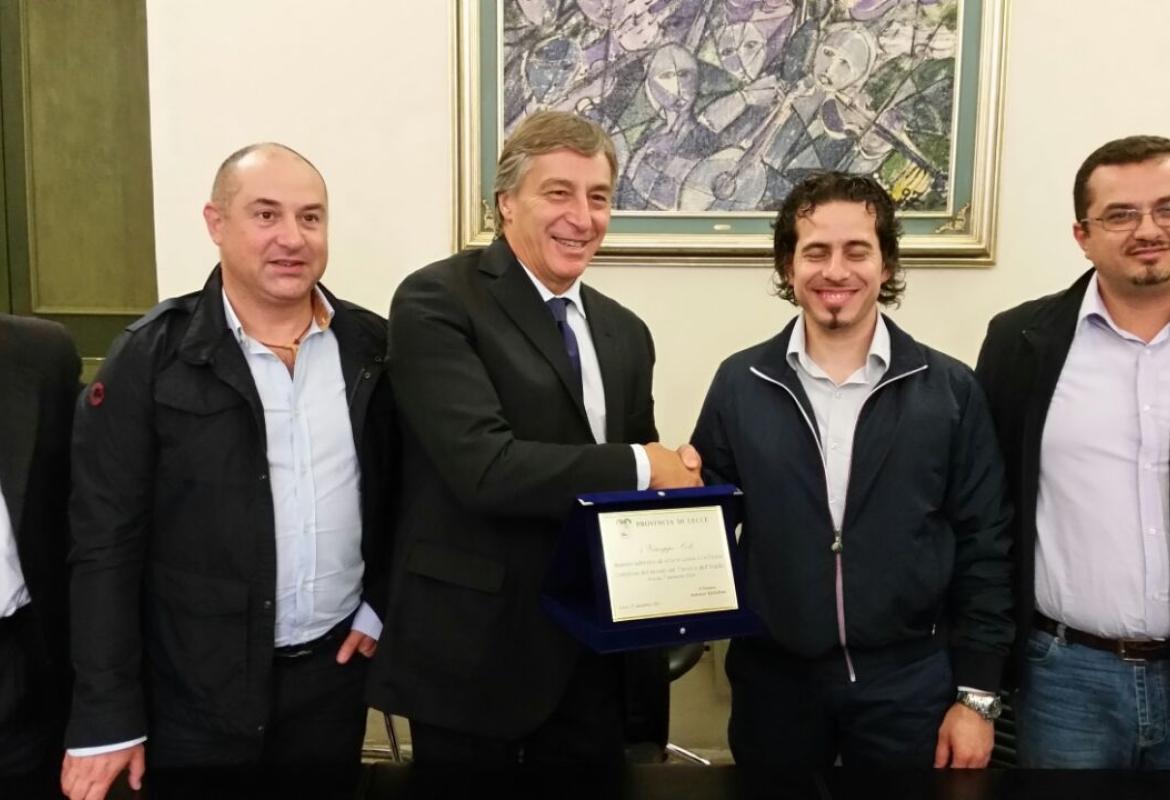  È Giuseppe Colì il campione mondiale dei tornianti