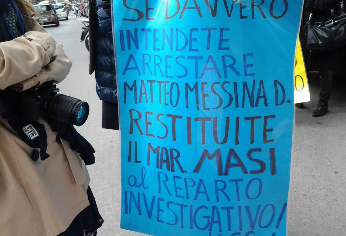 Maresciallo Masi, consegnate le firme sulla petizione